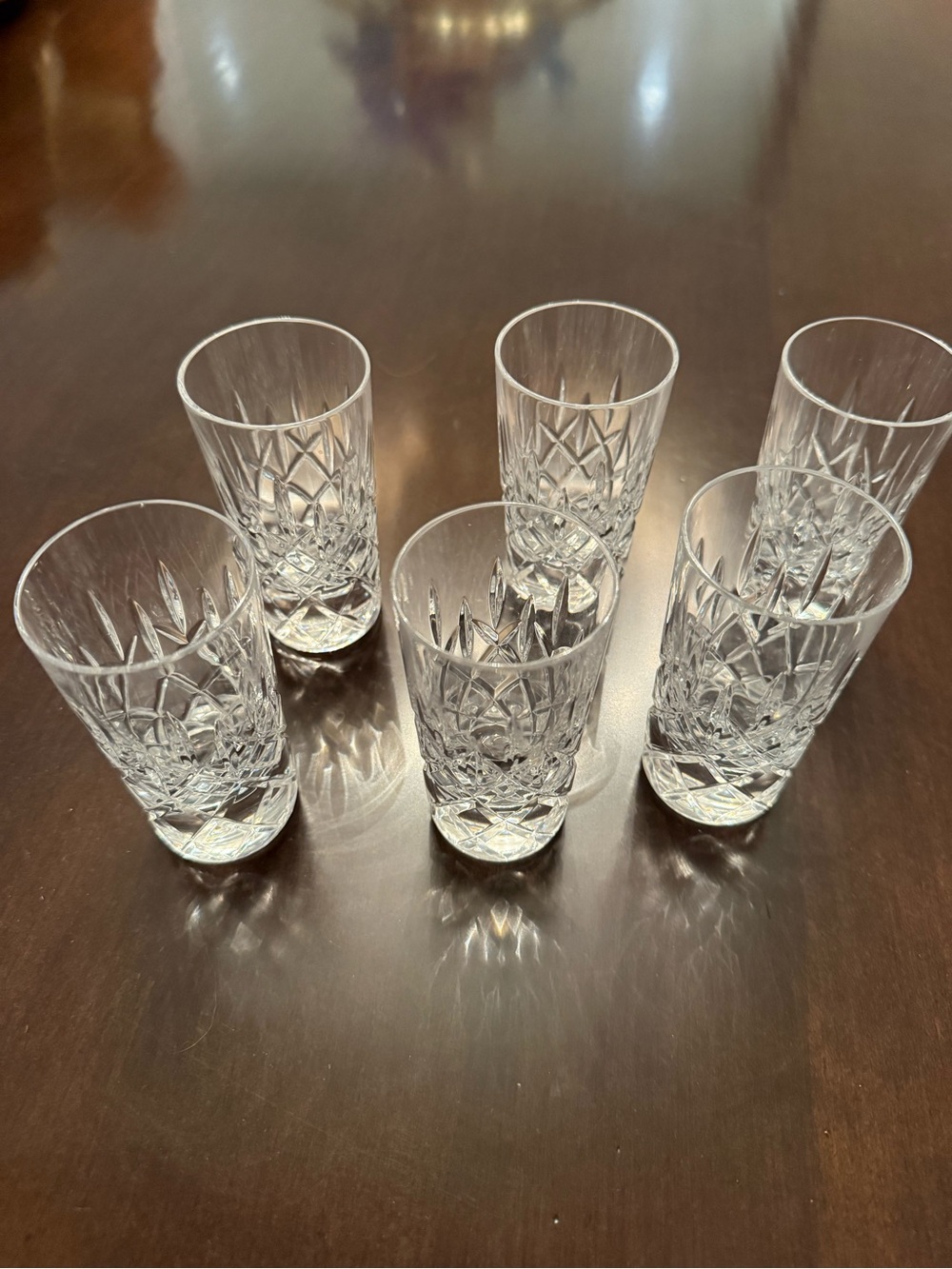 Faberge D’Arcy Crystal Shot Glasses - Set of 6